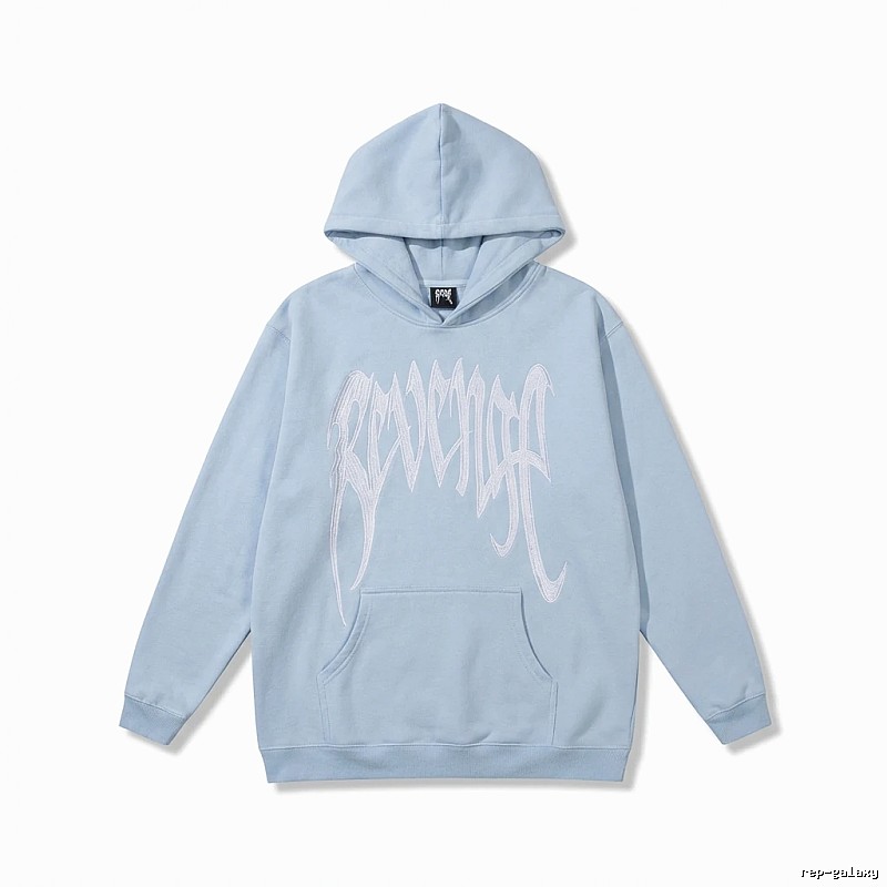 Revenge trendy and cool style light blue sweatshirt