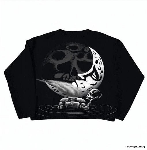 Sport Anime graphic sweater Black Knit Top for Warm Weather
