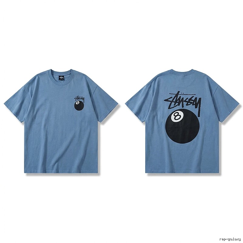 Stussy 8-ball blue T-shirt
