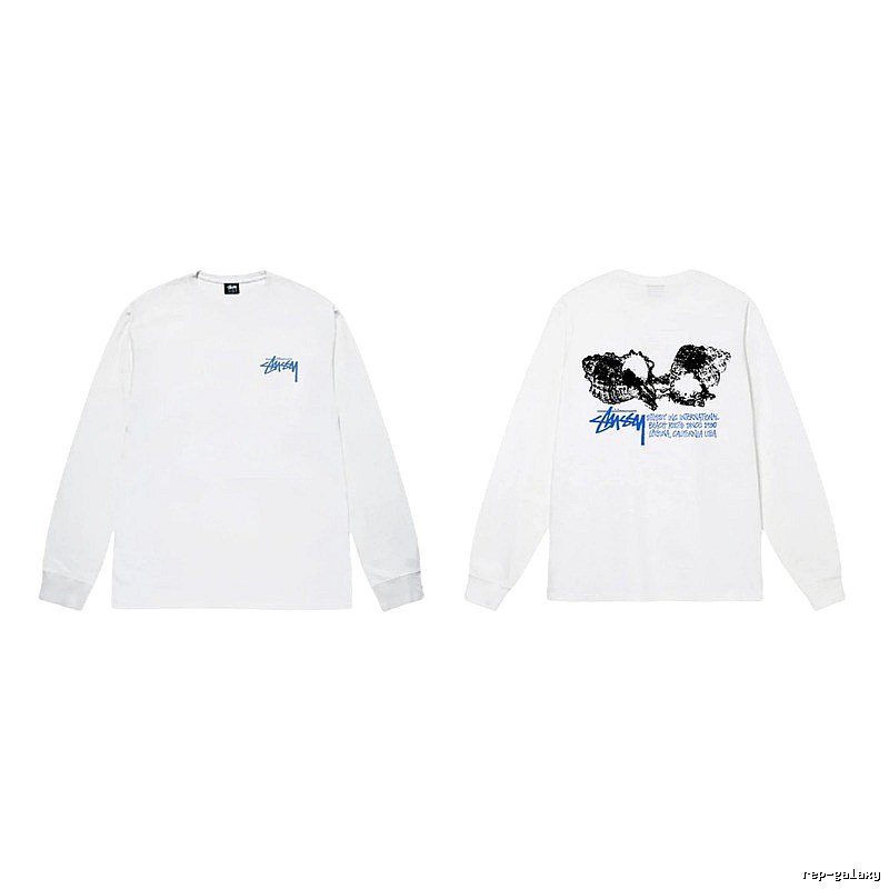 Stussy Graffiti Retro Style White T-shirt