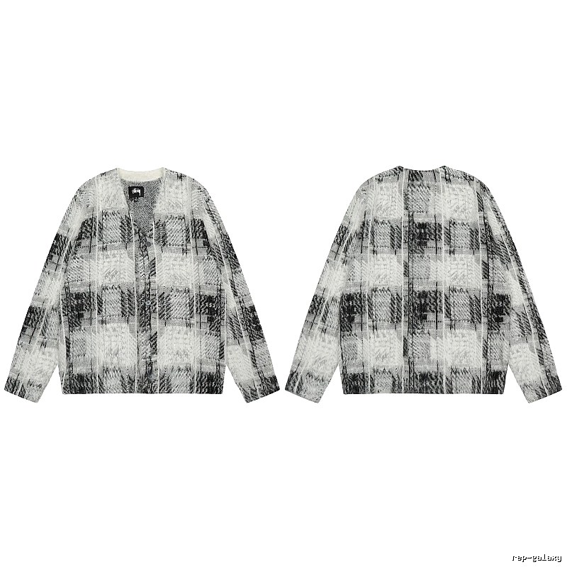 Stussy Gray Swirl Graphic SweatShirt Gift Ready