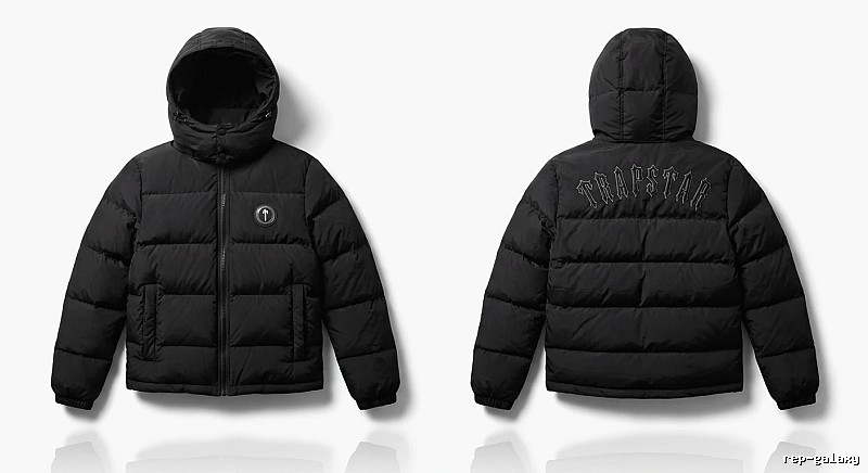 Trapstar Black Trendy and Cool Down Jacket