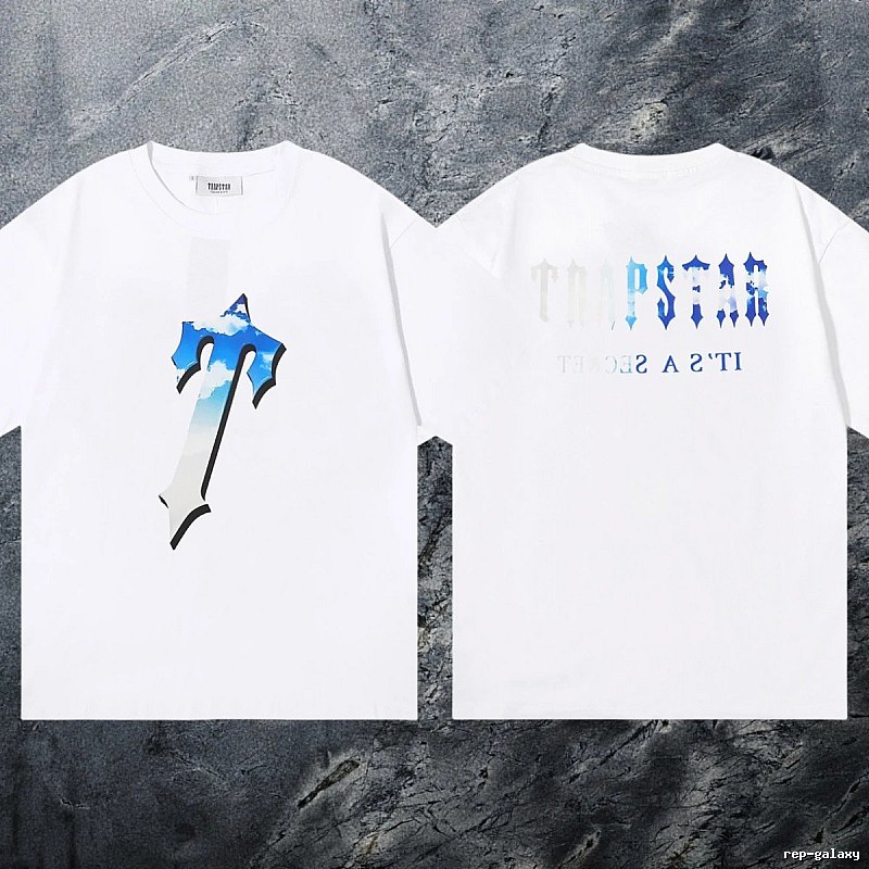 Trapstar Monogram Keys graphic T-shirt Black White Key for Casual Outfits