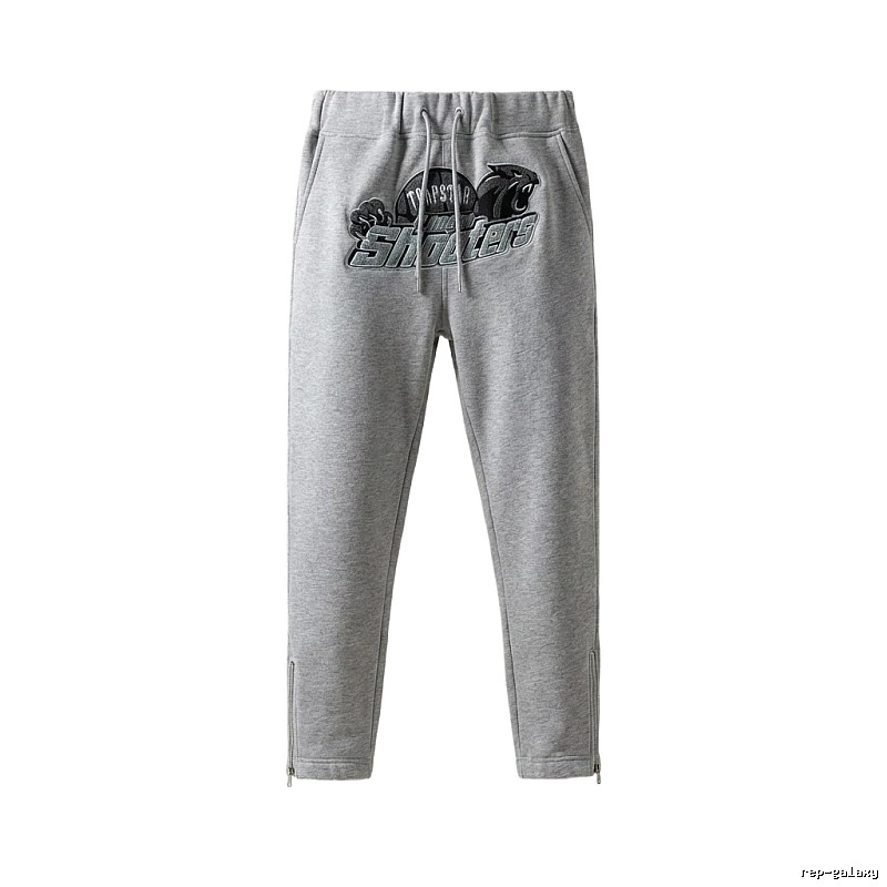 Trapstar - printed casual - style grey pants
