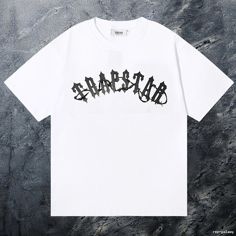 Trapstar Streetwear Keys graphic T-shirt Black White Key with Logo Accent