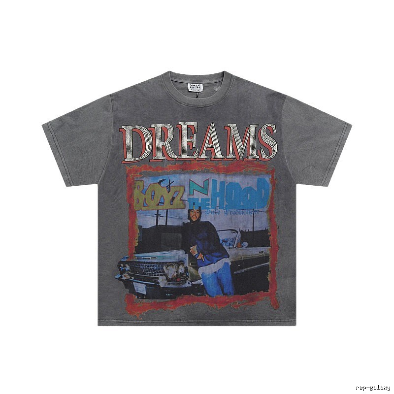 Valley Dreams American Retro Smoky Gray T-Shirt