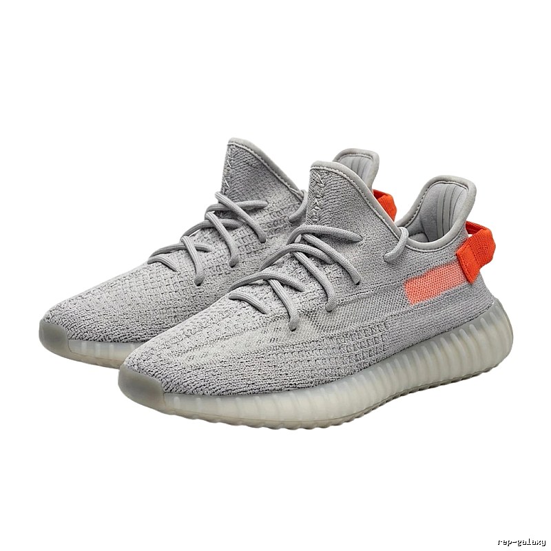 Yeezy 350 Grey-Orange Trendy Sports Shoes